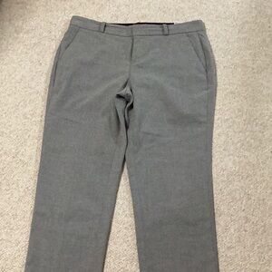Banana Republic Gray Ankle Cropped Pants Avery excellent condition